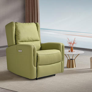 Sofá reclinable eléctrico VCT para pacientes ancianos discapacitados silla reclinable ajustable de gravedad cero Silla elevadora médica de cuero - Product Image 1