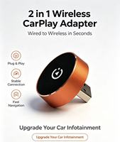 Nuevo Adaptador Inalámbrico Universal para Coche con Carplay USB Inteligente