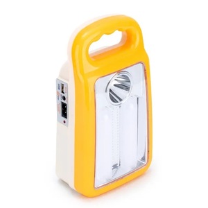 <b>Led</b> Emergency <b>Light</b> Portable <b>Rechargeable</b> With Solar Panel For Camping Outdoor Use White <b>Light</b> 30000 Hours Lifespan - Product Image 4