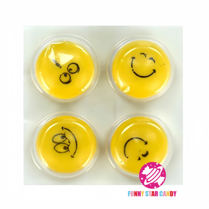 Fabricant 4pcs Gomme à bulles Visage Personnalisé Halal <span class=keywords><strong>Tutti</strong></span>-<span class=keywords><strong>Frutti</strong></span> Saveur Sweet Smile Face Jam Filling Printed Bubble <span class=keywords><strong>Chewing</strong></span> <span class=keywords><strong>Gum</strong></span> - Product Image 4