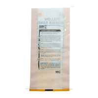 Sacs agricoles vides en PP transparent personnalisables avec soufflets STSF pour sable et engrais 20kg 50kg