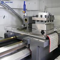 Tour horizontal CNC CK6150-1000 avec une précision de positionnement de 0,008 mm et 4 postes à outils