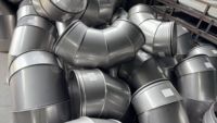 Vente d'usine : Conduits d'air spirale métalliques en acier inoxydable 304, tuyaux de ventilation pour système d'évacuation