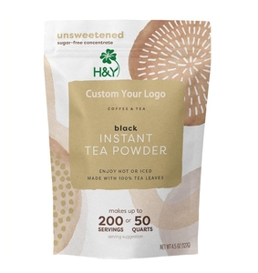 Оптовая цена мгновенный черный чай порошок натуральный чистый пищевой Черный чай экстракт порошка - Product Image 2