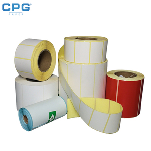 Barcode <b>Label</b> Sticker Thermal Paper Retail Shelf Tag Supermarket Price Roll Self Adhesive Fresh Food Packaging Inventory - Product Image 1