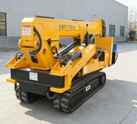 Grue araignée rotative à 360 degrés avec palier de rotation pour un pivotement fluide