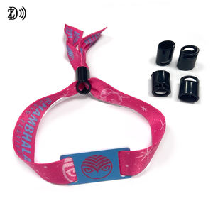 חד פעמי 13.56mhz הלהקה miffare ultralight ev1 <span class=keywords><strong>rfid</strong></span> ארוג צמיד חד פעם אחת בד כרטיס בד כרטיס בד פעם - Product Image 5