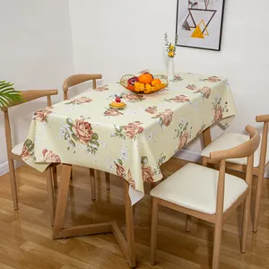 Wholesale Cheap Price tnt pp non-woven tablecloth Printed flowers tablecloth Party wedding restaurant Table cloth