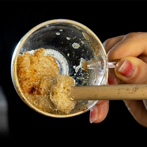 Nouvelle Brosse à vaisselle en loofah naturel, Brosse de nettoyage en loofah pour la viande, Brosse de nettoyage ménager antiadhésive, Chiffon de nettoyage de cuisine - Product Image 2