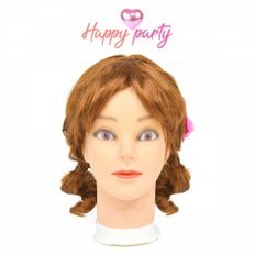 Peluca de niña Happy Party para ocasiones festivas - Product Image 1