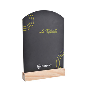 Mini Blackboard With Wood Base Double Sided For Shop Menu Kids Writing Chalk <b>Board</b> Standing Display Sign - Product Image 4