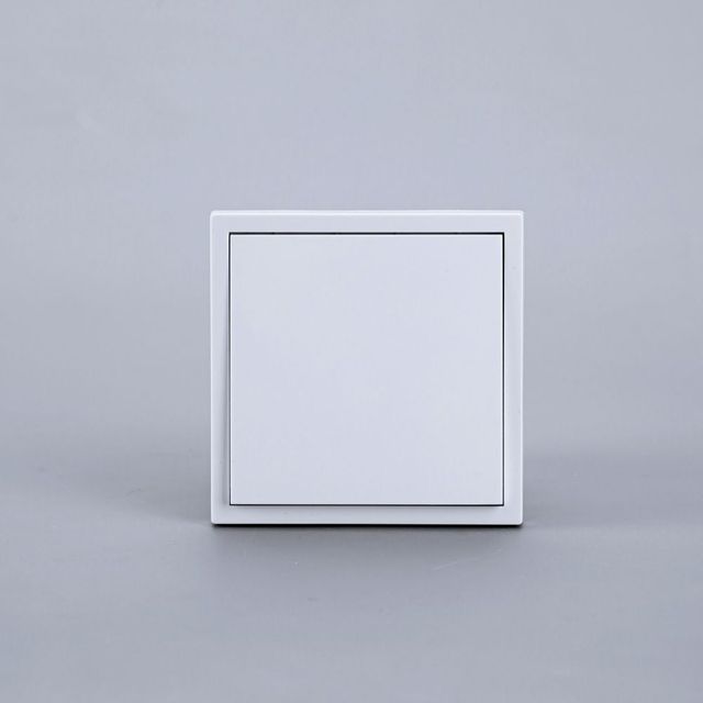 Fire Resistant Material EU Household Wall Mounted Power Switch 1 Gang 2 Gang Switch Hot Sale