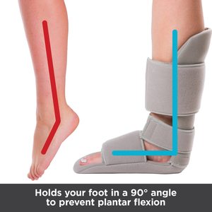 Perawatan belat malam Plantar Fasciitis OEM kualitas tinggi untuk Tretches Plantar Fascia ligamen Splint malam Plantar Fasciitis - Product Image 4