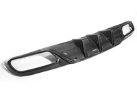 Diffuseur arrière en carbone forgé mat super léger, compatible avec la version d'usine, pour Mercedes-Benz C63 AMG W204, pose autocollante