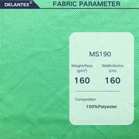 Delantex Hochwertiges 100% Polyester 3D-Stretch Leichtgewichtiges Atmungsaktives Luftnetz Kostengünstig für Kleidung Windeln Antistatisch für