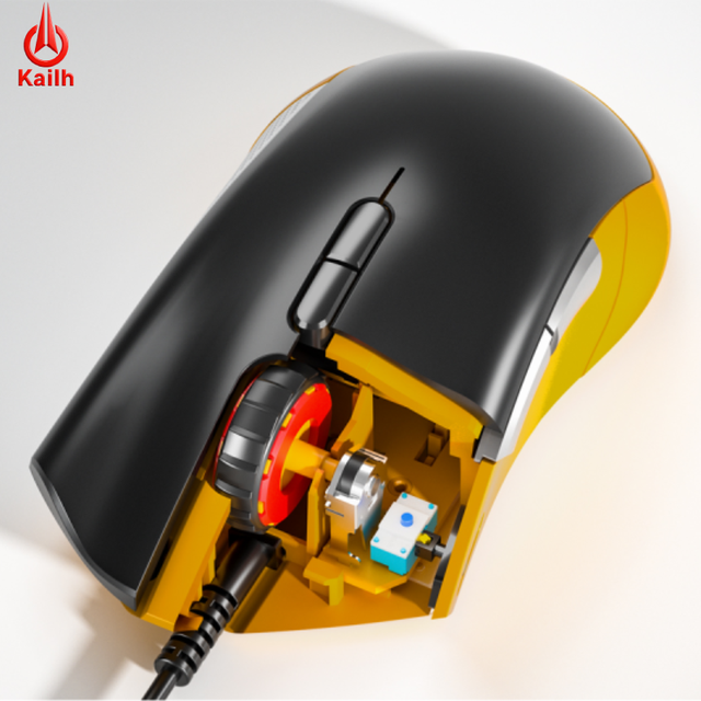 Kailh Subminiature Switch 0.05A 30V DC Reliable Mechanical Lifespan Control Module for Micro Switch Mouse Button Replacement