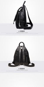 Mini Mochila de Lujo para Mujer, Bolso de Diseño en Cuero PU, Bolsos y Carteras de Lujo, Mochila Escolar para Mujer - Product Image 4