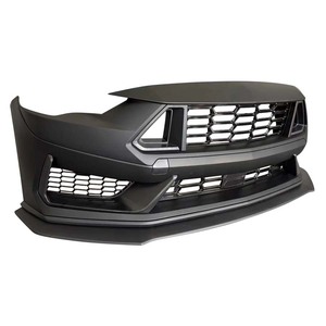 Nouvel ensemble de conversion de pare-chocs avant et calandre style Dark Horse pour Mustang S550 2015-2023, finition apprêtée - Product Image 2