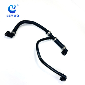BEMWQ sistema di raffreddamento nero del motore ingresso tubazione valvola di conversione tubo del radiatore per BMW F23 F22 F20 F10 17128616914 - Product Image 1