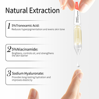 Sérum Visage Anti-Âge Éclatant à la Vitamine C & E Liquide Naturelle avec Peptides pour les Taches Brunes et la Perte de Fermeté OEM/ODM