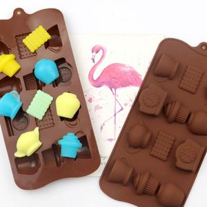 Molde de silicona reutilizable sin BPA para chocolate, caramelos o hielo, con diseño rectangular y compartimentos, ideal para relajación. ¡Gran oferta! OEM/ODM. - Product Image 2