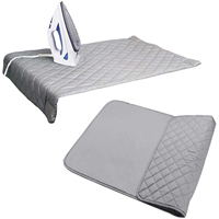 Tapis de repassage magnétique, gris, matelassé, résistant à la chaleur pour lave-linge et sèche-linge, alternative au plancher à repasser