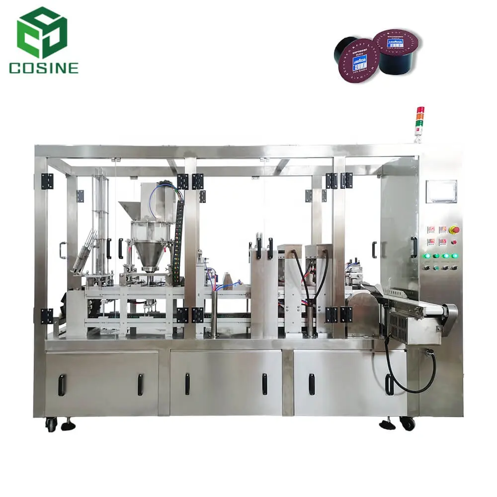 2022 New Design Small Money Cheap Price Sale Direct Coffee Capsule Filling Sealing Machine