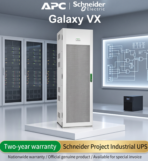 APC by Schneider Galaxy VX Modular 3 Phase UPS Conversion Online Uninterruptible Power Supply for Large Data Center