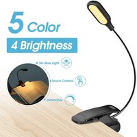 Lohas Led Cri 95 Geen Blauw Licht Oogbescherming Led Clip Op Boek Licht Usb Oplaadbare Dimbare Leeslamp Voor bookworms Kids