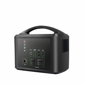 Station d'alimentation portable de camping 2400Wh 2560Wh avec contrôle par application, batterie LiFePO4, onde sinusoïdale pure, compatible solaire et multi-prises pour voiture - Product Image 1