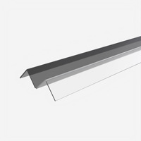 Style personnalisé Profilé d'angle en L transparent en plastique PVC Matériaux de construction de bâtiments Profilé personnalisé OEM tout vendu