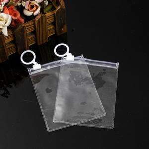 High Quality New Transparent Color Pvc Clothes Recycled <b>Clear</b> Custom Logo Poly Matte Plastic Zipper <b>Bags</b> for Bikini - Product Image 3