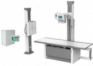 Sistema de Radiografía Digital de Rayos X de Alta Frecuencia y Fija, Máquina de Rayos X de 50KW 630MA para Equipamiento Hospitalario - Product Image 2