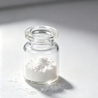 Bouteille en verre bouchonnée 50 ml, mini flacon vide en verre transparent avec bouchon à pression pour poudre lyophilisée, flacon en verre avec bouchon en liège