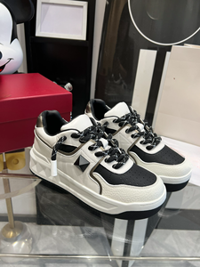 Zapatos Blancos de Suela Gruesa para Mujer con Amortiguación, Parte Superior de Malla, Diseño Deportivo de Esponja, Zapatos Casuales de Plataforma con Aumento de Altura - Product Image 4