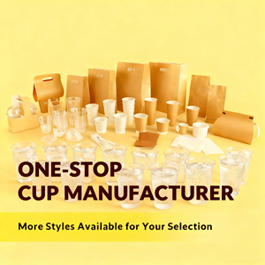 แก้วพลาสติกใส PET เกรดอาหาร แบบใช้แล้วทิ้ง รูปทรงตัวยู พร้อมโลโก้สั่งทำ แก้วกาแฟ แก้วชาไข่มุก แก้วเครื่องดื่มเย็น พร้อมฝาโดมและฝาเรียบ - Product Image 6