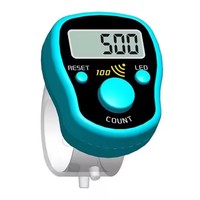 Mini marqueur de point et compteur de doigts de rangée Compteur de pointage numérique électronique Lcd