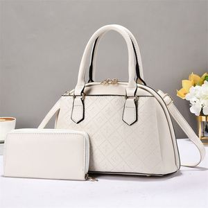 Fashion Geometric Pattern Handbags Waterproof PU Leather Crossbody <b>Sling</b> <b>Bag</b> Lady's Purse Set - Product Image 4