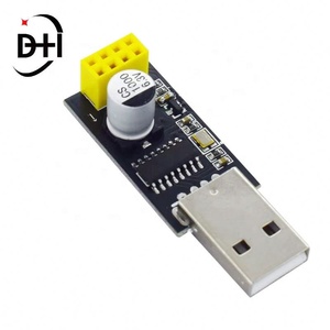 ESP01 โปรแกรมเมอร์อะแดปเตอร์ UART ESP-01 CH340G USB ไปยัง ESP8266 ดีบักเกอร์ไร้สายไวไฟบอร์ดพัฒนาโมดูล ESP-01 บอร์ดทดสอบ - Product Image 4