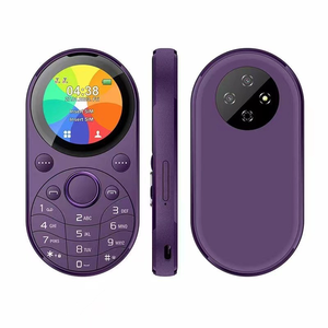 2024 i15 mini ovali piccolo telefono cellulare Dual SIM GSM da 1.39 pollici selezione rapida magica voce Blacklist vibrazione Radio FM tipo-C - Product Image 4