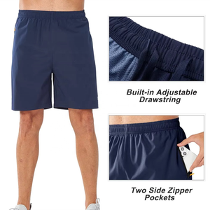 Shorts cargo personnalisés pour hommes, légers, pour l'été, coupe décontractée, plusieurs poches utilitaires, taille ajustable, personnalisation de la marque, OEM - Product Image 3