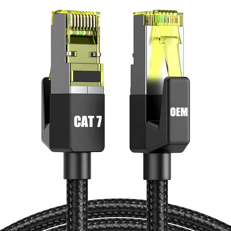 Networking Accessory Utp Cat7 Patch Cord Rj45 Lan Network Ethernet Cable for Computer Cheap Price Outdoor Cat 7 PVC 12 Months