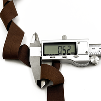 74192-25 Bande élastique en nylon à bords pliés, élastique pour bretelles de lingerie et accessoires de couture de vêtements, vente en gros en stock