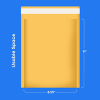 Nouveauté : Enveloppes d'expédition matelassées auto-adhésives en papier kraft écologique