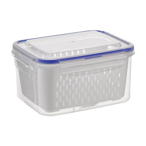 Wan Laixiang Food <b>Storage</b> <b>Box</b> Rectangle Airtight With Lid For Fruit Vegetable Freezer Use - Product Image 5