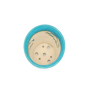 Jardinière de fleurs en grès céramique faite à la main de 5 "avec motif sculpté-<span class=keywords><strong>Pot</strong></span> d'<span class=keywords><strong>orchidée</strong></span>-Conteneur succulent-<span class=keywords><strong>Pot</strong></span> de <span class=keywords><strong>cache</strong></span> <span class=keywords><strong>pour</strong></span> plantes - Product Image 4