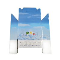 Boîte d'expédition de chaîne du froid pour les aliments congelés refroidisseur d'isolation thermique stratification mate gaufrage Type de dossier boîtes d'expédition isolées