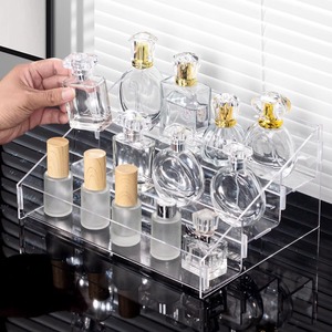 Étagère d'affichage multi-niveaux en acrylique, adaptée aux cosmétiques, aux boissons, aux magasins de proximité et aux rayonnages de supermarchés - Product Image 2