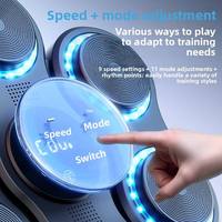 Máquina de Boxeo Inteligente con Música, Altura Ajustable, Inalámbrica, Recargable por USB, Objetivo de Pared para Boxeo en Casa, Bajo Nivel de Ruido