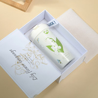 Boîte-cadeau pour tasse à café, sac en papier blanc pur, options personnalisées pour hommes/femmes, cadeaux de retour d'anniversaire, emballage simple